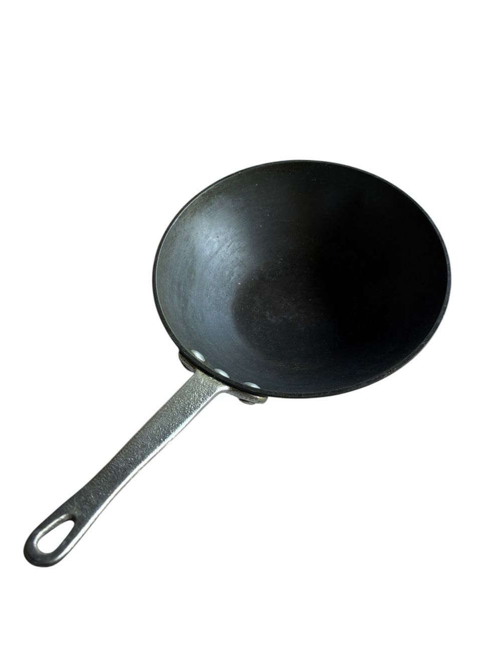 Commercial Aluminum Cookware Raised Edge Nonstick G175HC 8 3/4" Wok Skillet